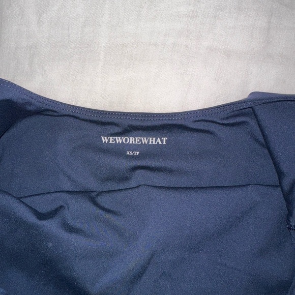 navy blue we wore what crop jersey tank never worn - Picture 2 of 4